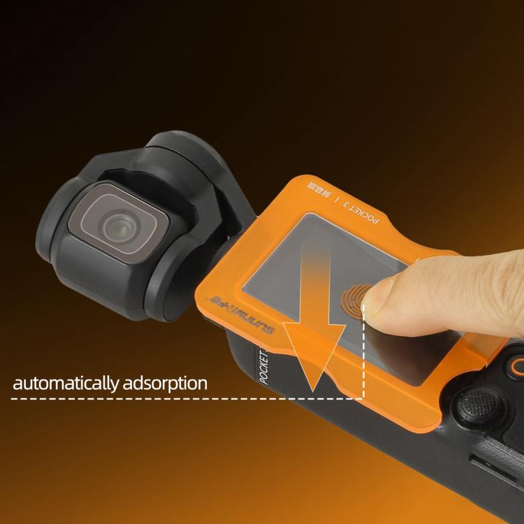For DJI Osmo Pocket 4 / 3 Sunnylife Lens Screen Protector AR Anti-reflection Tempered Glass Film with Film Locator