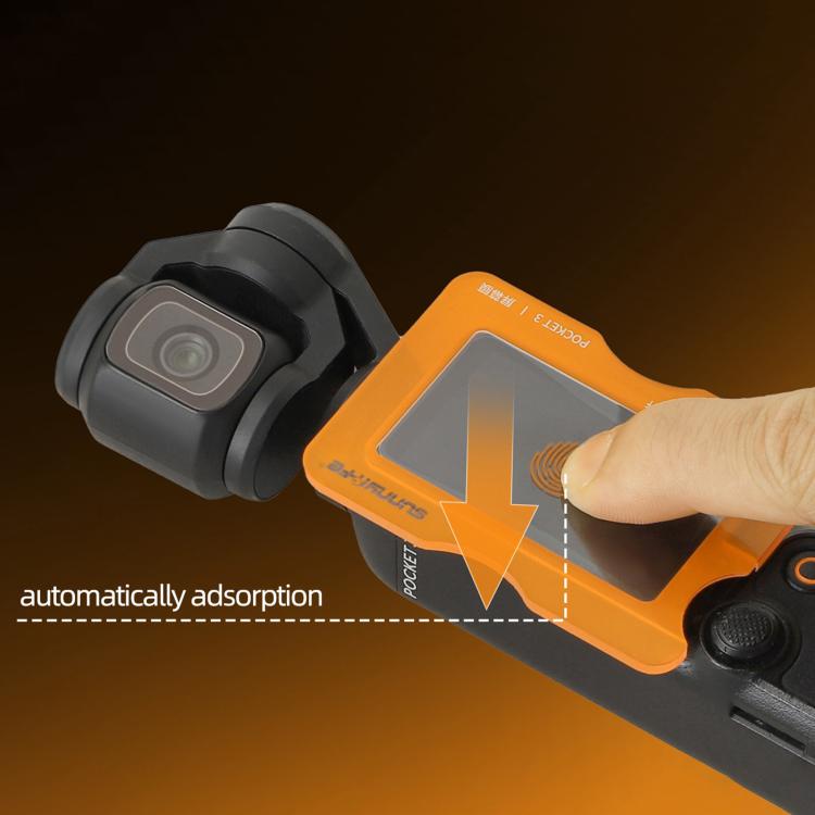 For DJI Osmo Pocket 4 / 3 Sunnylife Screen Protector AR Anti-reflection Tempered Glass Film with Film Locator