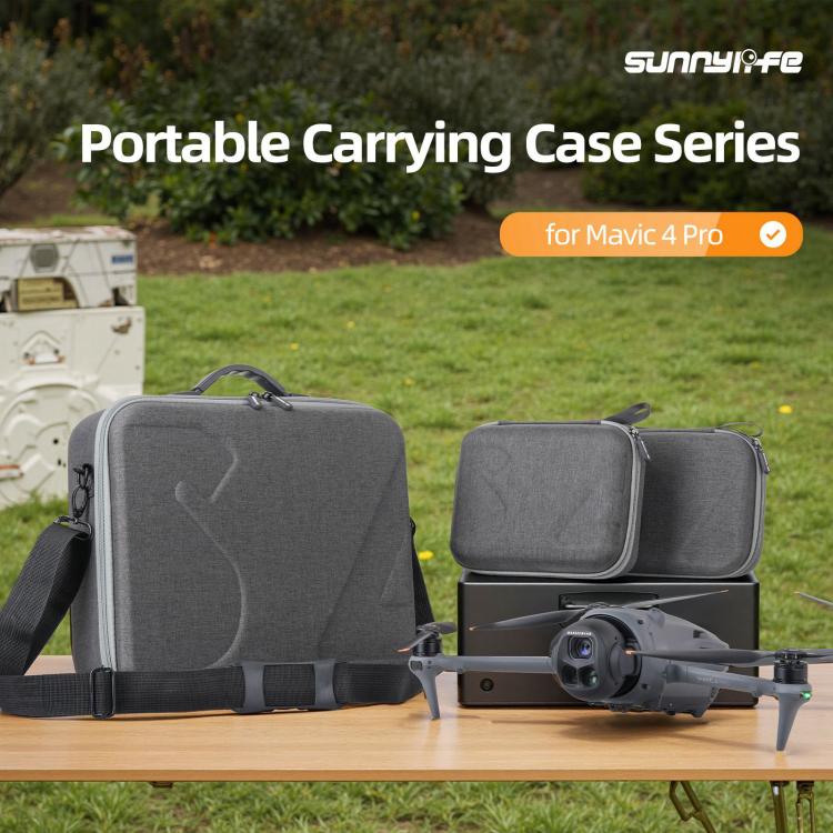 For DJI Mavic 4 Pro Sunnylife Drone Body Carrying Case Storage Bag  - Grey