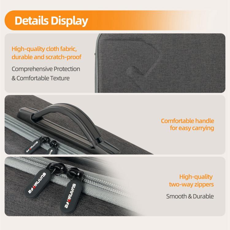 For DJI Mavic 4 Pro Sunnylife Drone Body Carrying Case Storage Bag  - Grey
