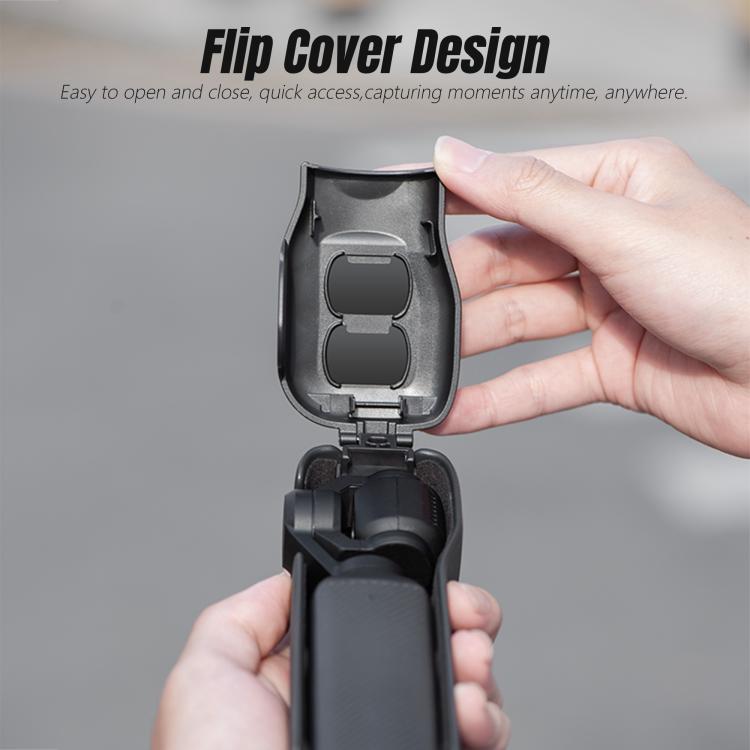 For DJI Osmo Pocket 3 STARTRC Short Type Protective Case Cover  - Black