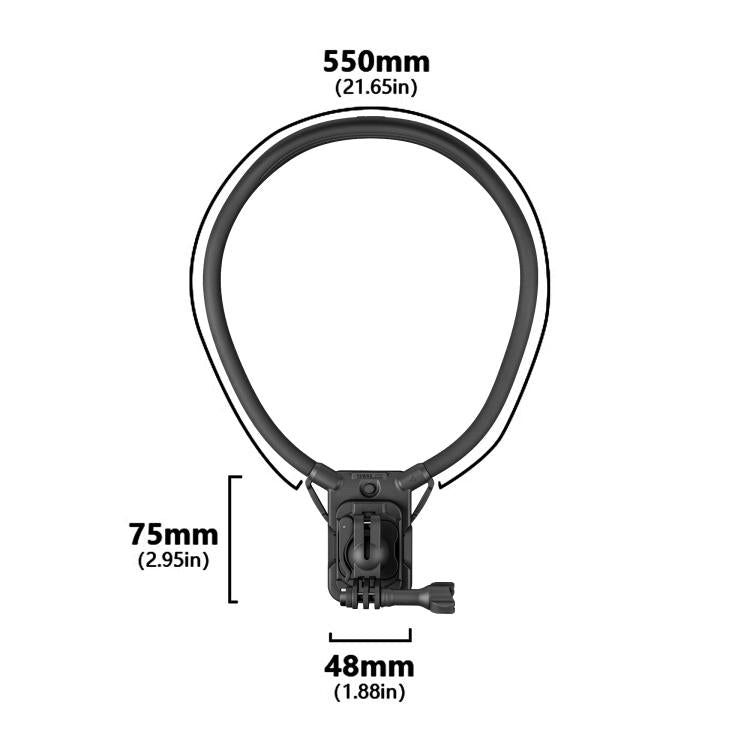 STARTRC Lazy Neck Bracket V3 POV View Mount  - Black