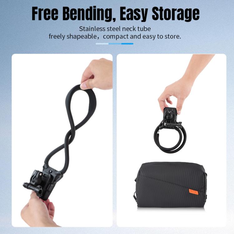 STARTRC Lazy Neck Bracket V3 POV View Mount with Chest Strap  - Black