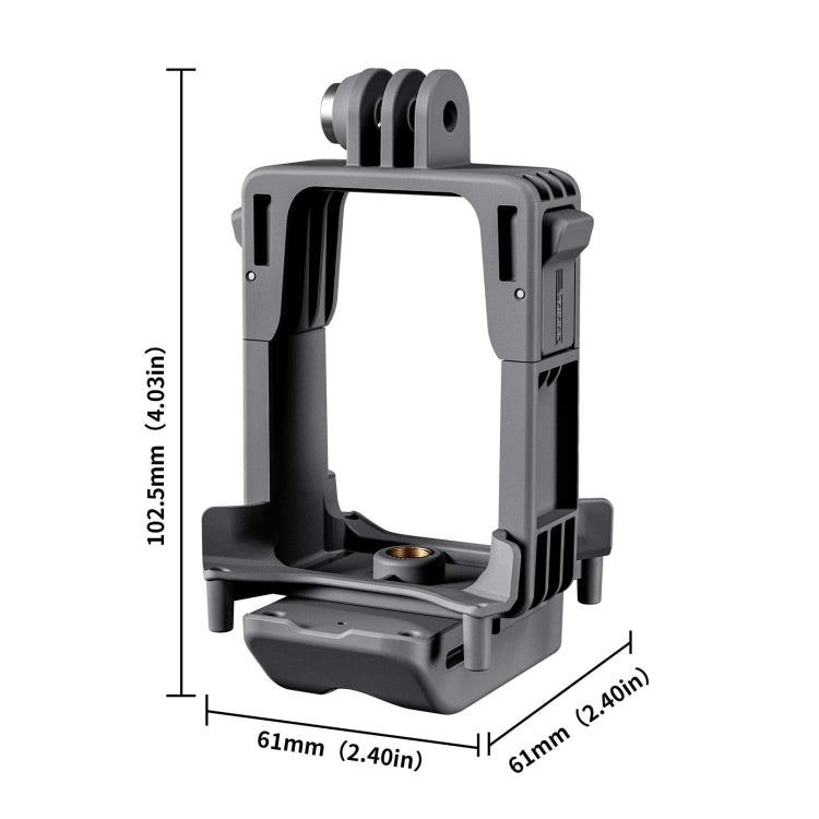 For DJI Avata 2 STARTRC Air-Dropping System Thrower Parabolic  - Dark Gray