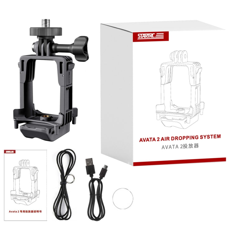 For DJI Avata 2 STARTRC Air-Dropping System Thrower Parabolic  - Dark Gray