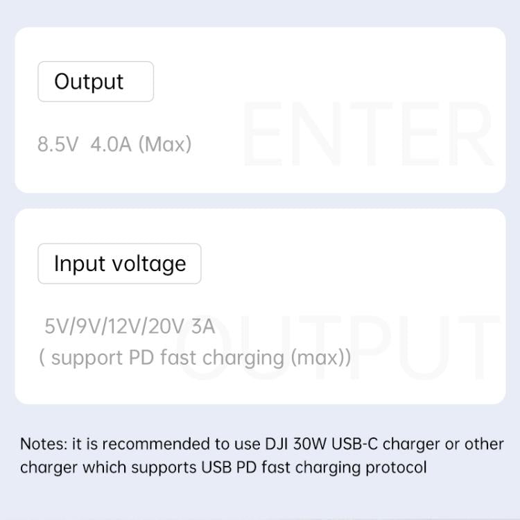 For DJI Mini 3 Pro STARTRC 3 in 1 Charging Butler Battery Charger  - Grey