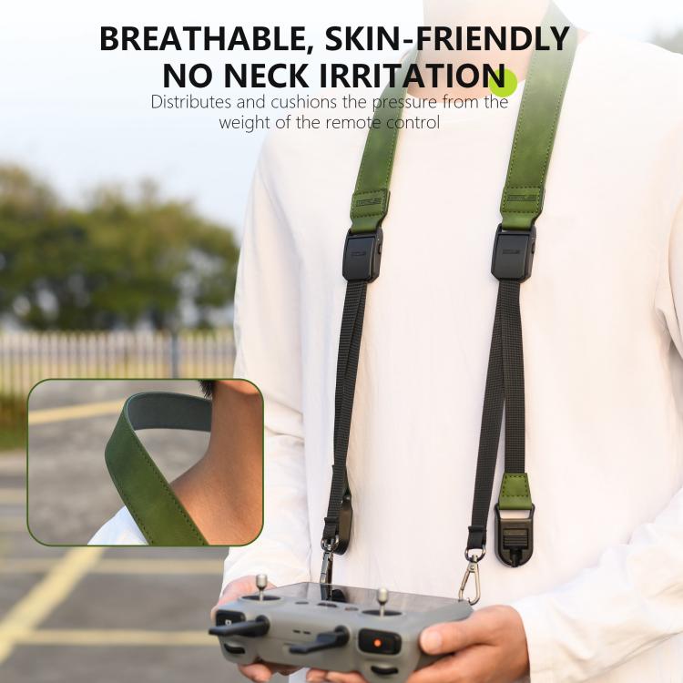 For DJI RC / RC 2 / RC Pro STARTRC QuickLink Double-Ended Neck Strap  - Green