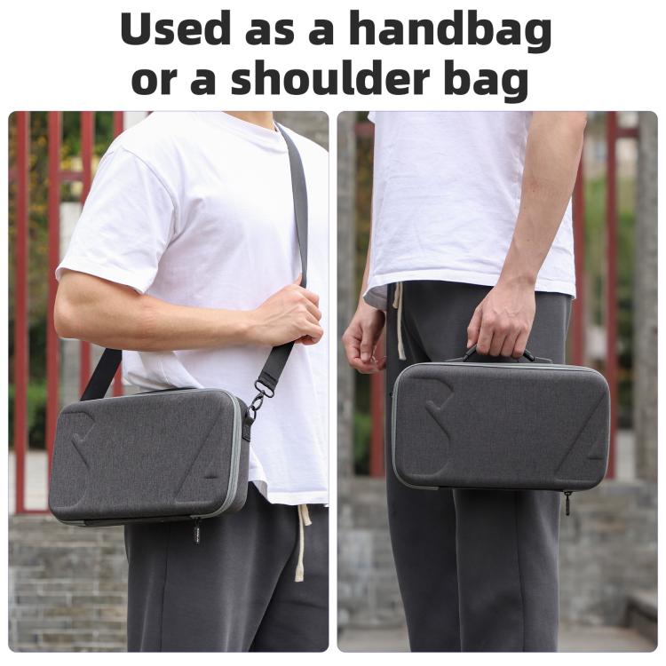 For DJI Flip Sunnylife Simple Storage Bag Shoulder Handbag  - Black