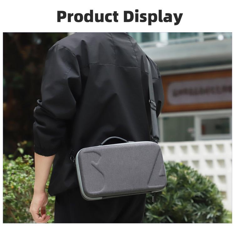 For DJI Flip Sunnylife Simple Storage Bag Shoulder Handbag  - Black