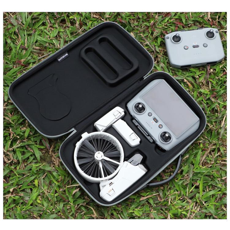 For DJI Flip Sunnylife Simple Storage Bag Shoulder Handbag  - Black