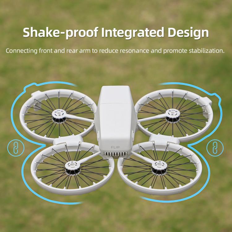 For DJI Flip Sunnylife Anti-shake Arm Buckle Fixing Integrated Buckle Quick Release Anti-Collision Buckle  - Grey