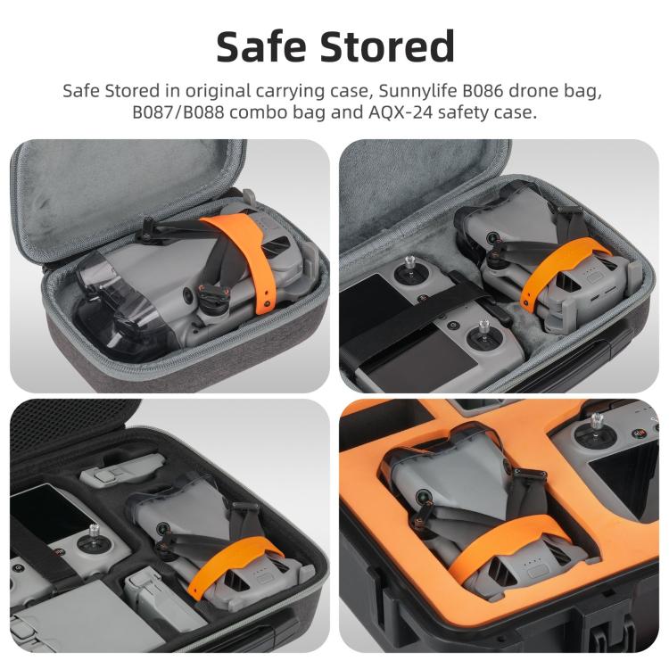 For DJI Mini 5 Pro Sunnylife Integrated Gimbal Protector Cover Transparent Lens Cap Vision System Protector  - Grey