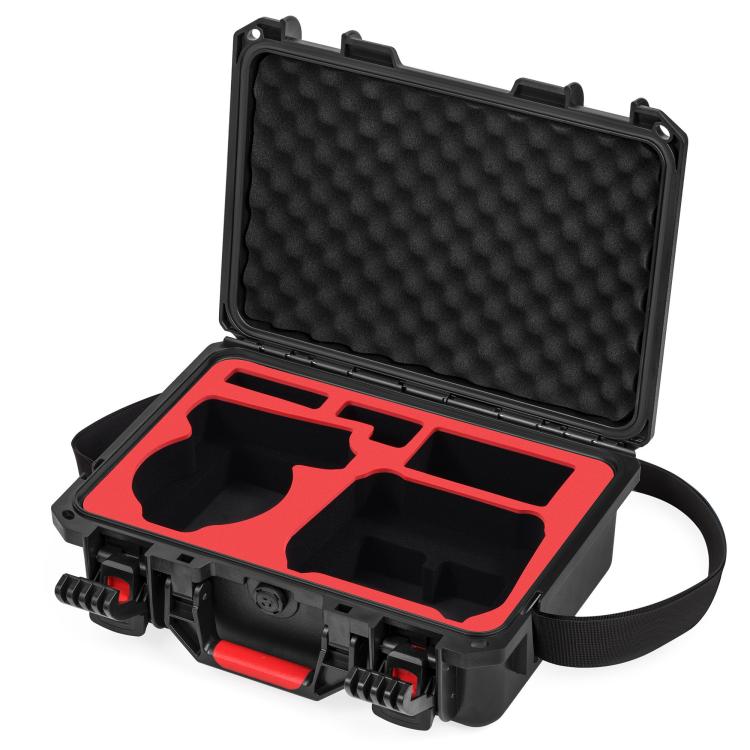 For DJI Flip STARTRC Waterproof ABS Suitcase Storage Box  - Black