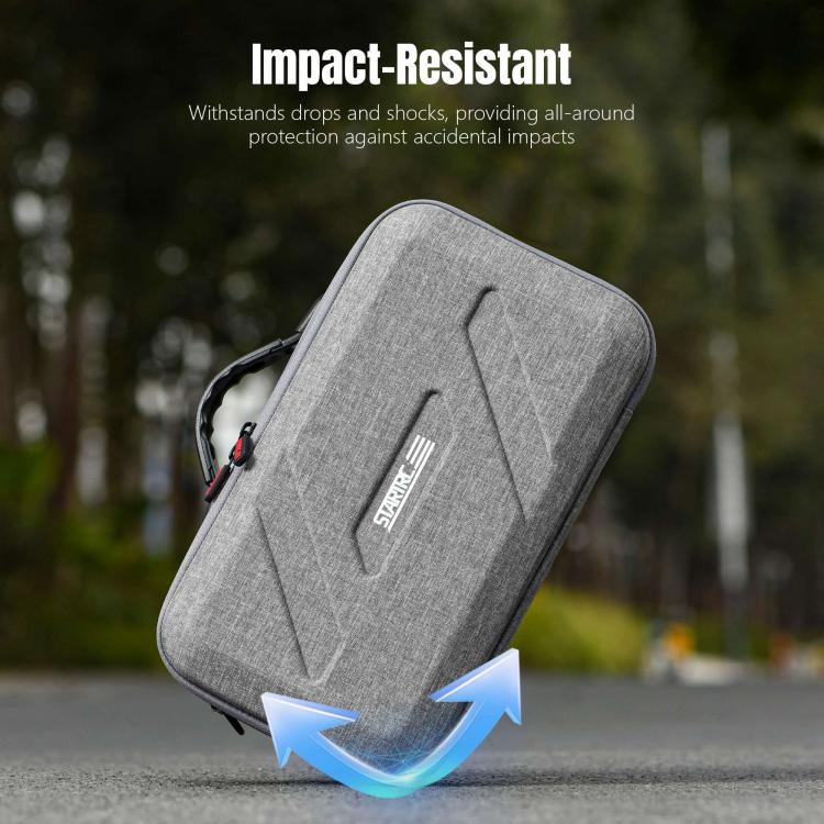 For DJI Flip STARTRC Shoulder Storage Bag Integrated Handbag  - Grey