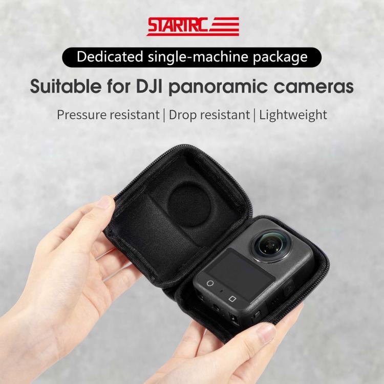 For DJI Osmo 360 STARTRC Mini Portable Lightweight Storage Bag  - Black