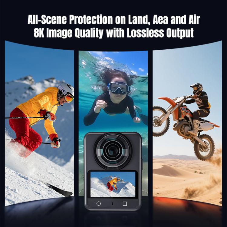 For DJI Osmo 360 STARTRC Lens Guard PC Protective Cover  - Black