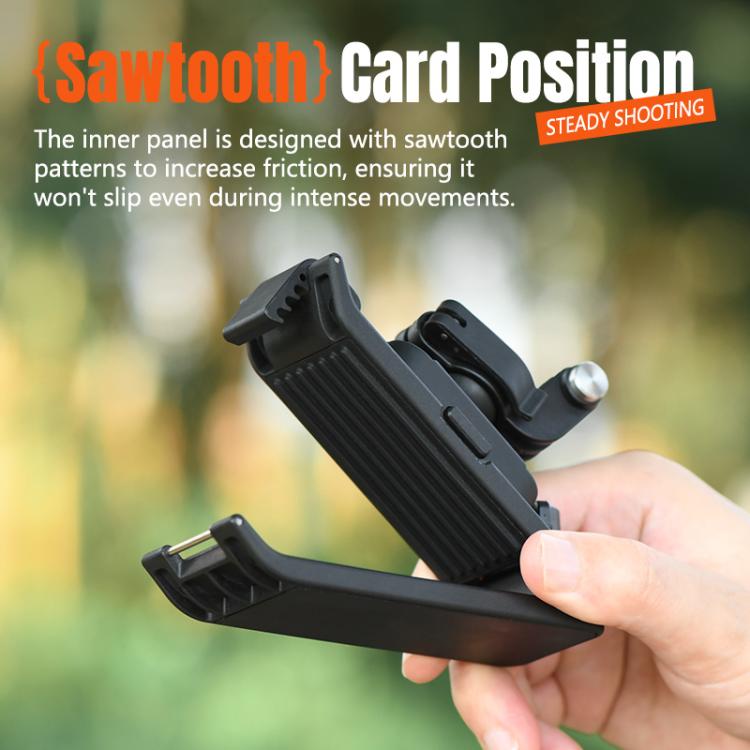 STARTRC Magnetic  Backpack Clip Mount for DJI Osmo 360 / GoPro Action Cameras  - Black