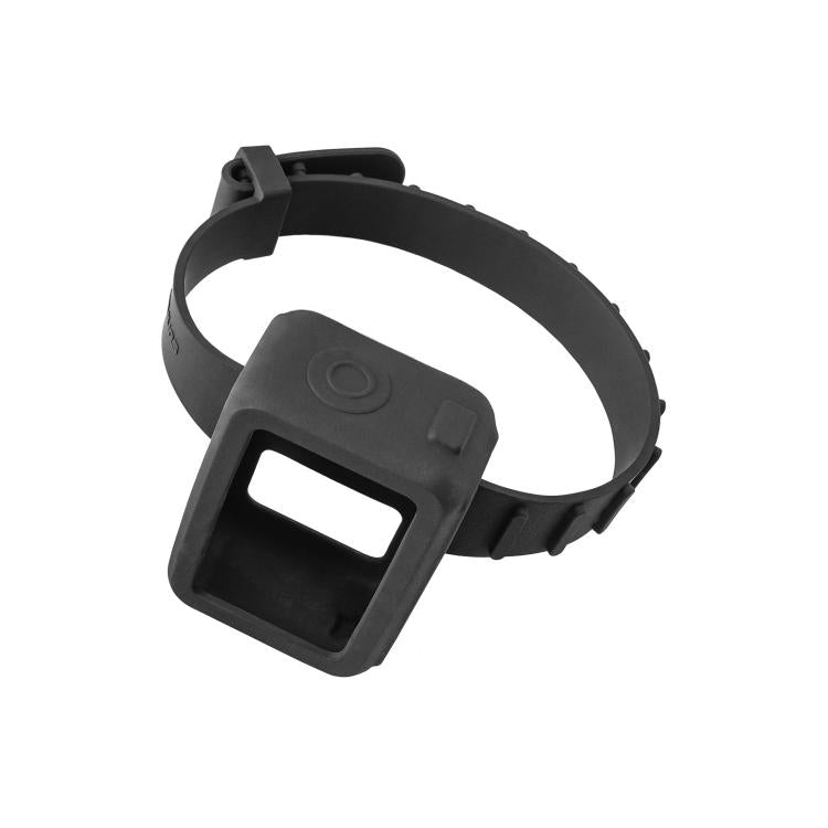 For DJI Osmo Nano Sunnylife Vision Dock Strap Wristband Expansion Band Silicone Protective Cover Bicycle Strap Cat Collar  - Black
