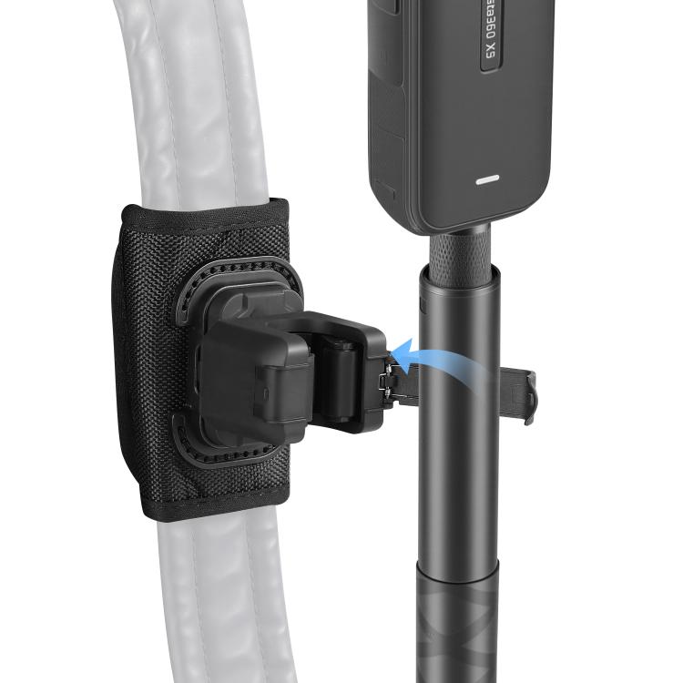 STARTRC Hook And Loop Fastener Selfie Stick Quick-Release Mount  - Black