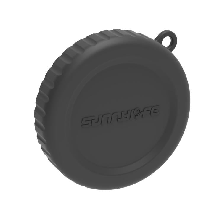 For DJI Osmo Action 6 Sunnylife Silicone Scratch-Proof Camera Lens Protective Cover  - Black