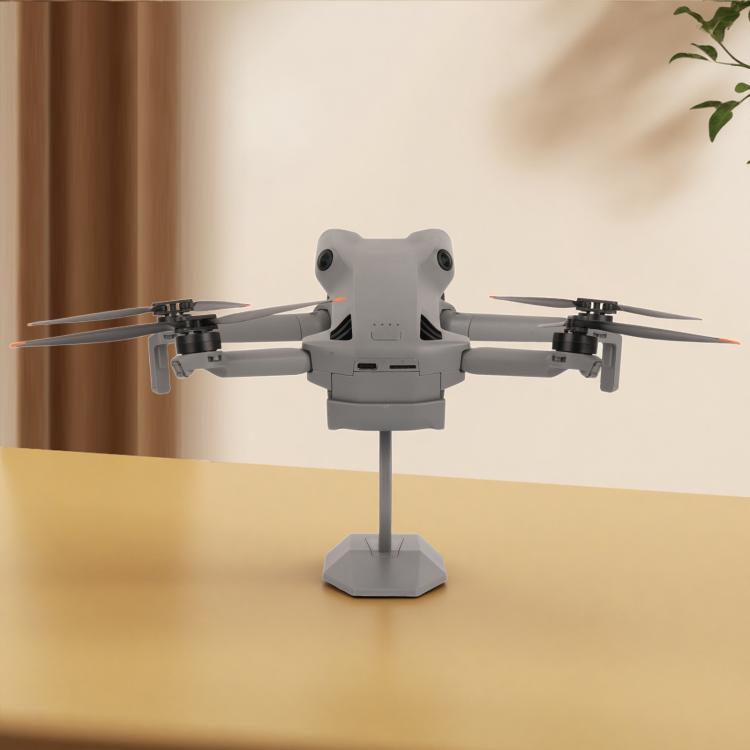 For DJI Mini 5 Pro / 4 Pro / 3 Pro Sunnylife Desktop Display Stand Drone Mount Exhibition Base Bracket  - Grey