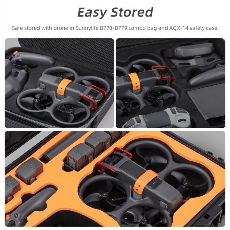 For DJI AVATA 2 Sunnylife LG797 Landing Gear Extensions Heightened Spider Gears Support Leg