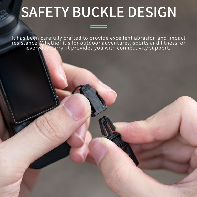For DJI Pocket 4 / 3 STARTRC Anti-Lost Necklace Lanyard Rope  - Black