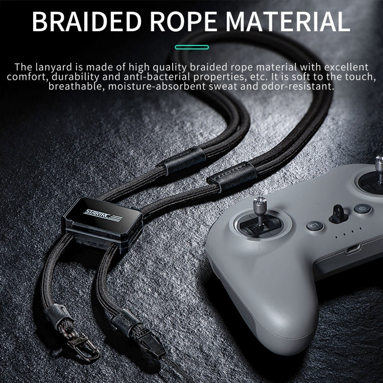 For DJI Pocket 4 / 3 STARTRC Anti-Lost Necklace Lanyard Rope  - Black