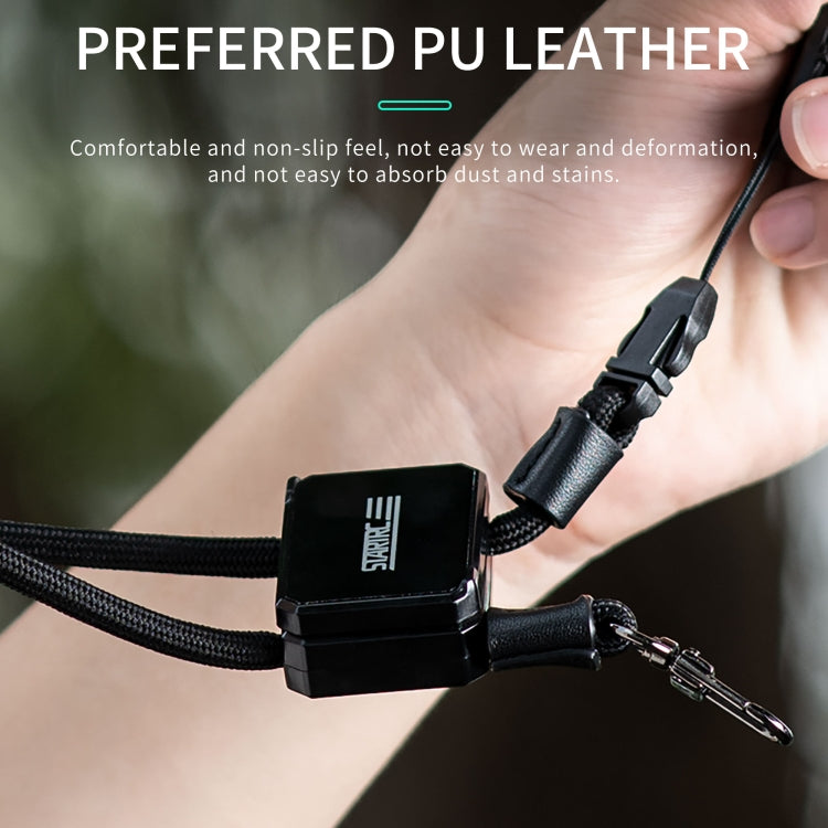 For DJI Pocket 4 / 3 STARTRC Anti-Lost Necklace Lanyard Rope  - Black