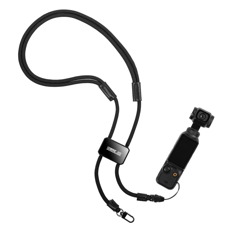 For DJI Pocket 4 / 3 STARTRC Anti-Lost Necklace Lanyard Rope  - Black