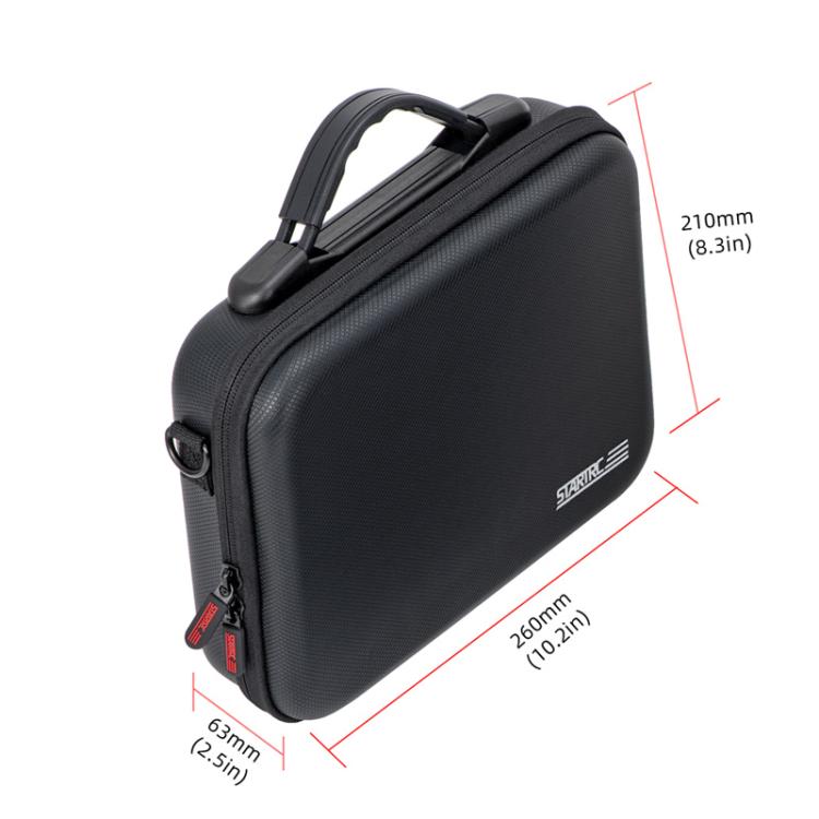 For DJI Osmo Action 6 STARTRC Photography Kit Storage Shoulder Bag  - Black