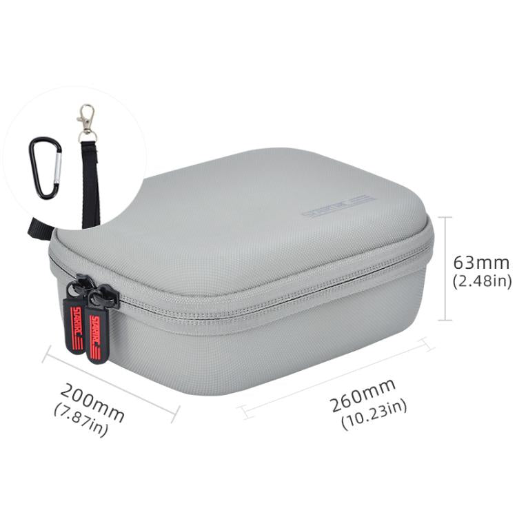 For DJI Osmo Action 6 STARTRC Portable Carrying Box Mini Standard Combo Bag  - Grey