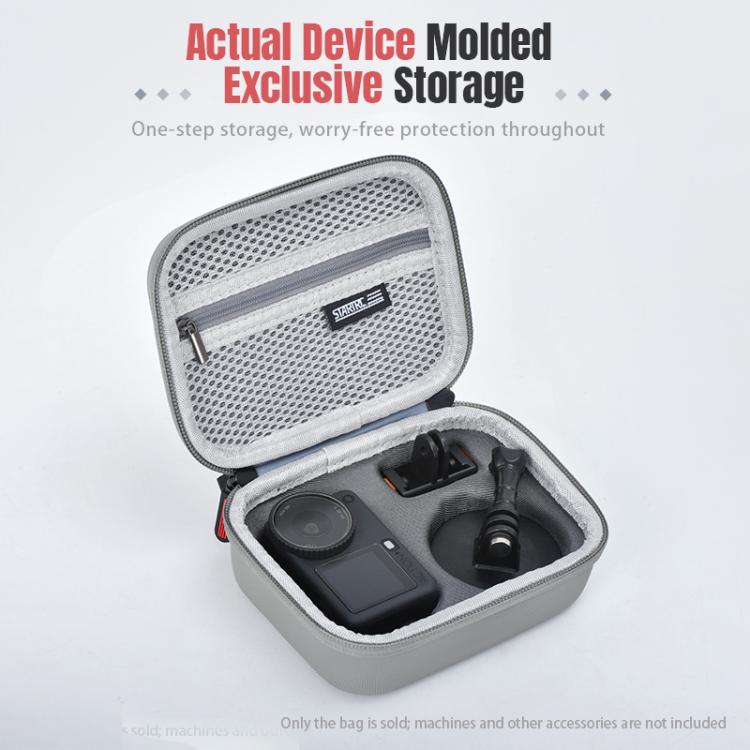 For DJI Osmo Action 6 STARTRC Portable Carrying Box Mini Standard Combo Bag  - Grey