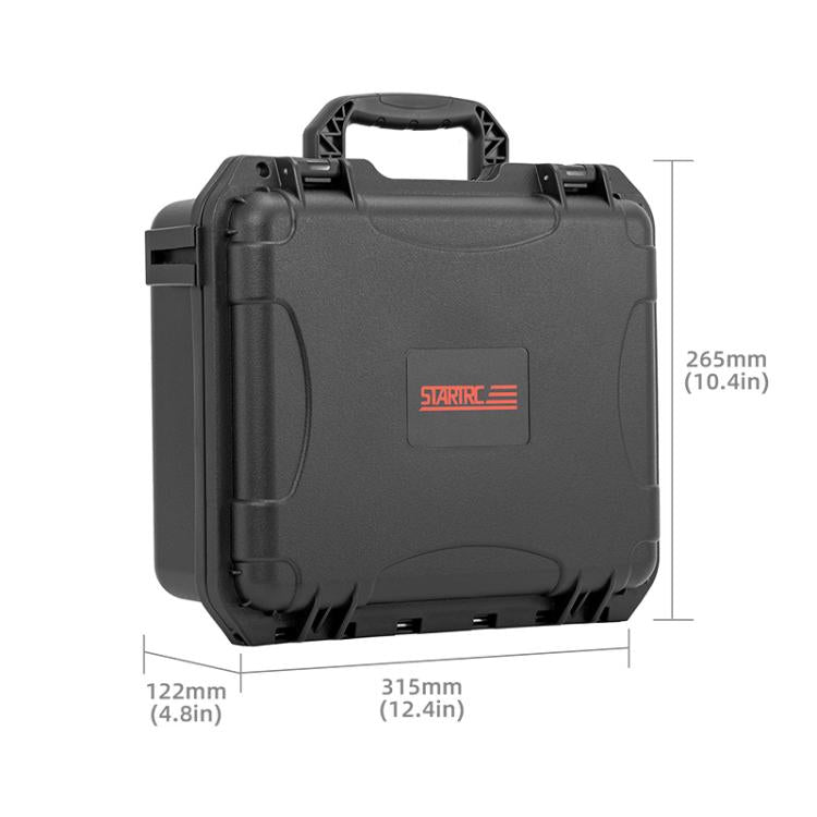 For DJI Osmo Action 6 STARTRC Waterproof EVA ABS Dual-layer Suitcase Storage Box  - Black