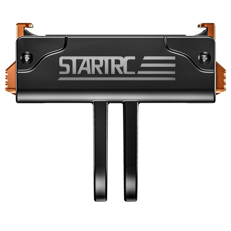 For DJI Osmo Action 6 STARTRC Plastic Quick-release Base Adapter Bracket  - Black
