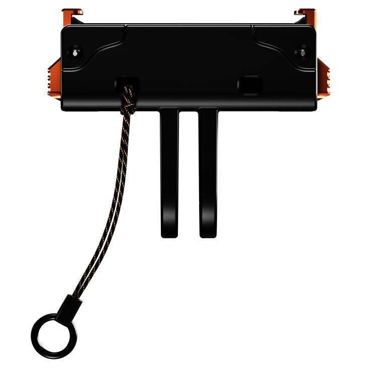 For DJI Osmo Action 6 STARTRC Plastic Quick-release Base Adapter Bracket  - Black