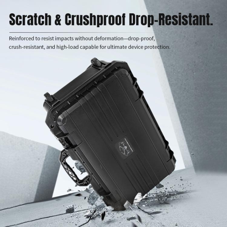 Portable Box Sealed Waterproof Trolley Suitcase For DJI Mavic 4 Pro / Mavic 3 / Air 3  - Black
