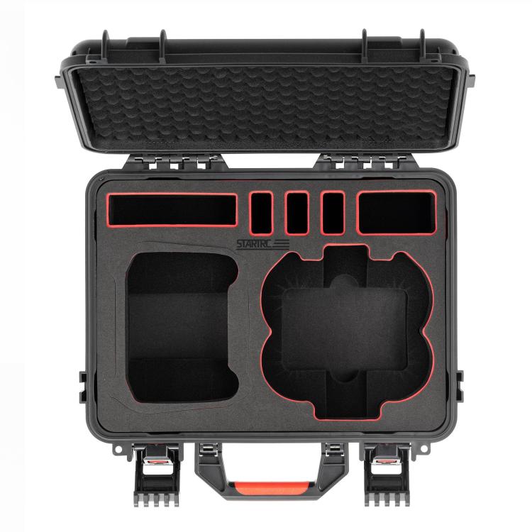 For DJI Neo 2 STARTRC PP Waterproof Shockproof Suitcase Portable Storage Box  - Black