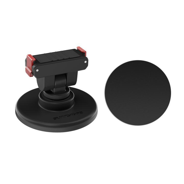 Sunnylife Quick-Release Magnetic Base Mount 1/4 180 Tilt Adjustable Tabletop Base Bracket For DJI Osmo 360 / Action 5 Pro / 4 / 3 / 2  - Black