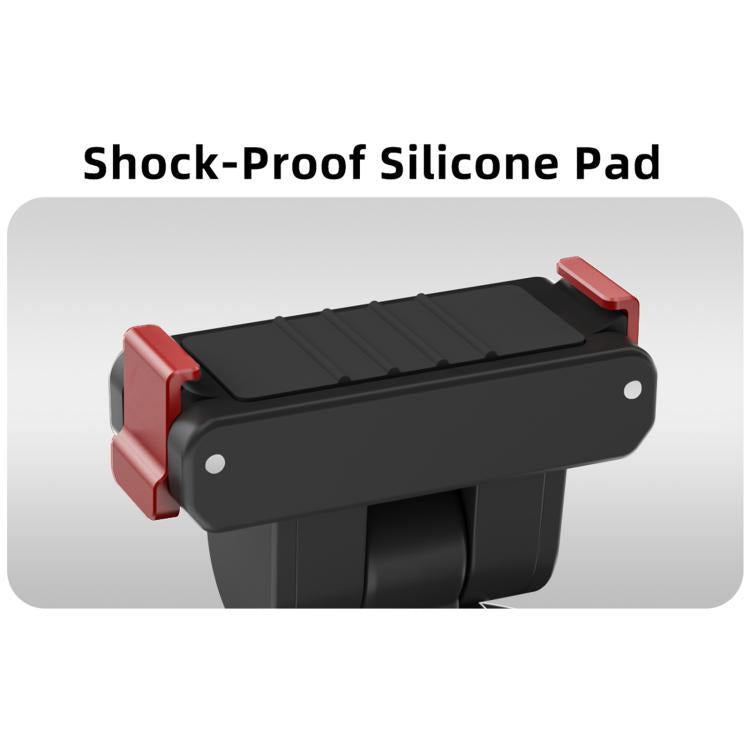 Sunnylife Quick-Release Magnetic Base Mount 1/4 180 Tilt Adjustable Tabletop Base Bracket For DJI Osmo 360 / Action 5 Pro / 4 / 3 / 2  - Black