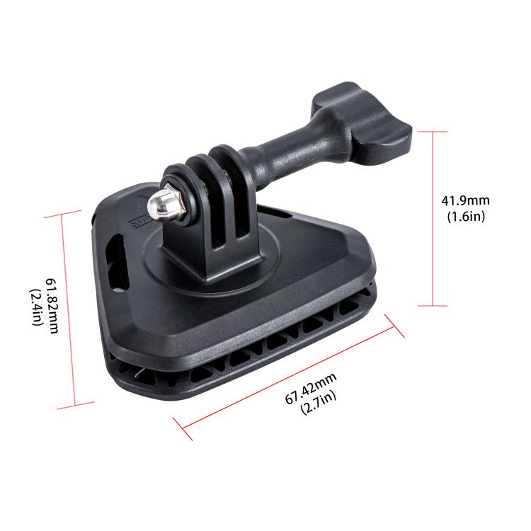 STARTRC Action Camera Magnetic Neck Mount Holder Vlog POV Neck Strap  - Black