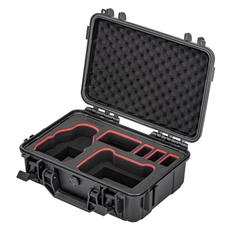 For DJI Lito 1 / X1 STARTRC PP Waterproof Shockproof Suitcase Portable Storage Box  - Black
