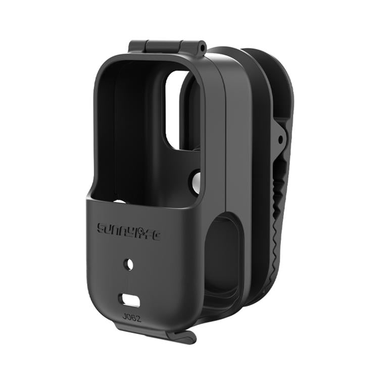 For DJI Osmo Nano Sunnylife Backpack Clip Action Camera Clamp 360 Degree Rotation Vertical-Horizontal Mount  - Black