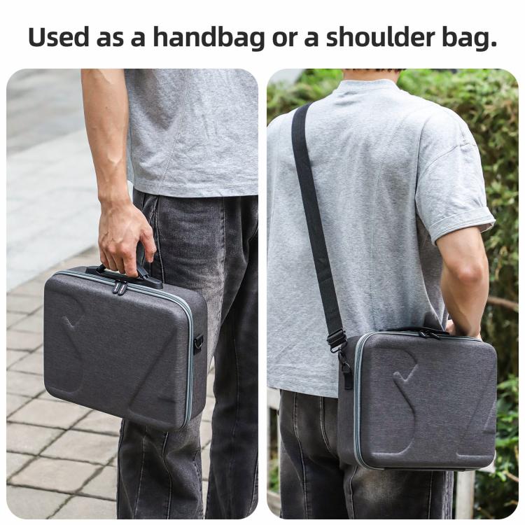 For DJI Neo 2 Sunnylife Portable Carrying Box Shoulder Bag Motion Fly More Combo Bag  - Grey