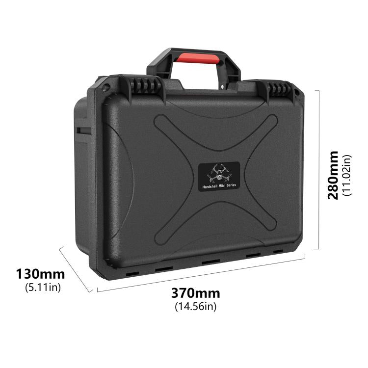 For DJI Mini 5 Pro STARTRC Waterproof ABS Suitcase Shoulder Storage Box  - Black
