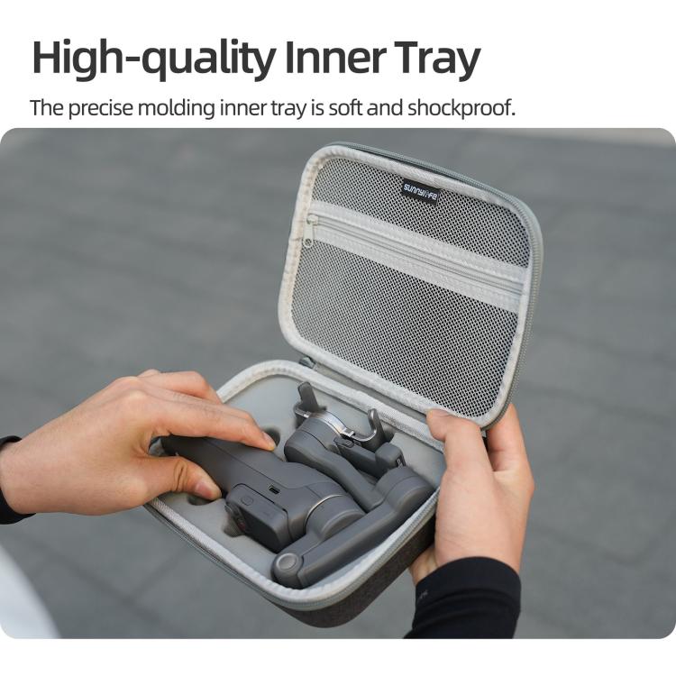 For DJI Osmo Mobile 8P Sunnylife Portable Carrying Case Mini Bag Handbag  - Grey