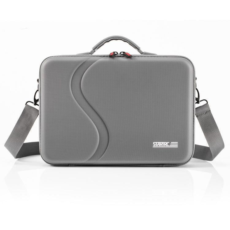 For DJI Osmo Action 5 Pro STARTRC Portable Handbag Shoulder PU Storage Bag  - Dark Gray