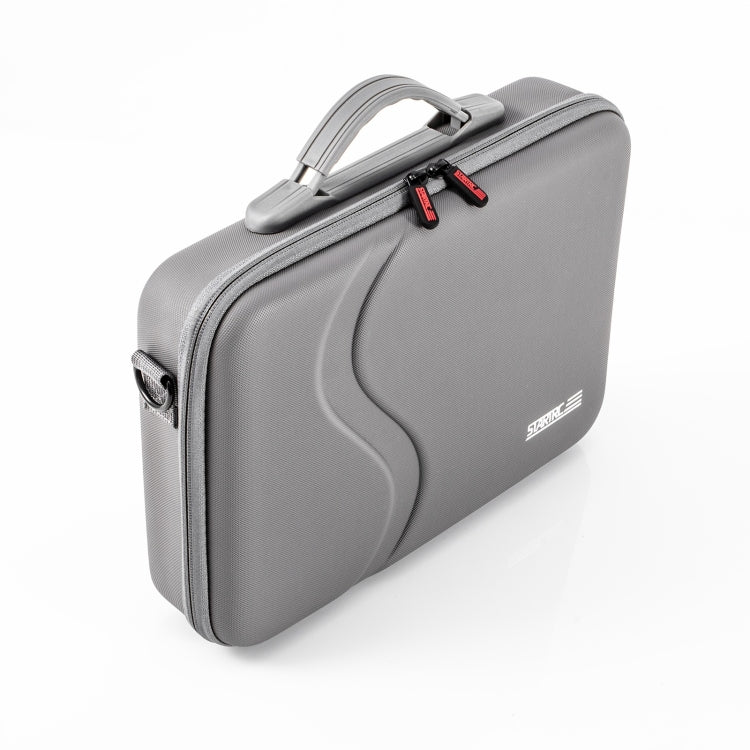For DJI Osmo Action 5 Pro STARTRC Portable Handbag Shoulder PU Storage Bag  - Dark Gray