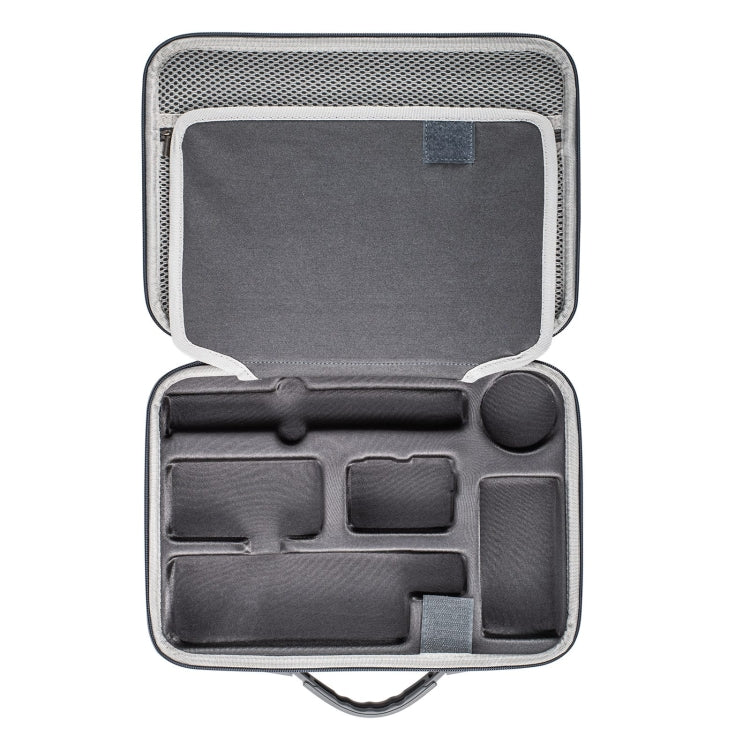 For DJI Osmo Action 5 Pro STARTRC Portable Handbag Shoulder PU Storage Bag  - Dark Gray
