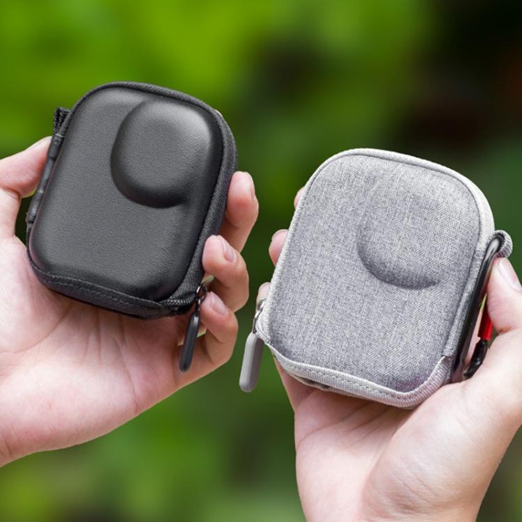 For DJI Osmo Nano Half-open Mini Body PU Storage Bag